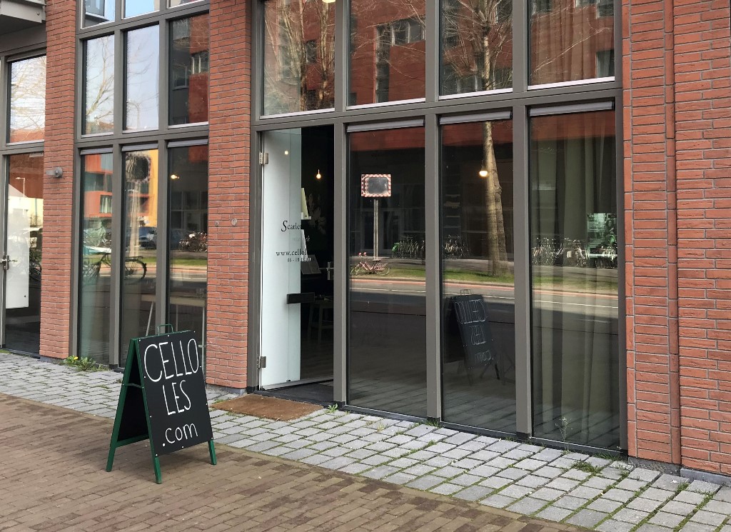 Locatie Scarlett Arts Celloles Amsterdam