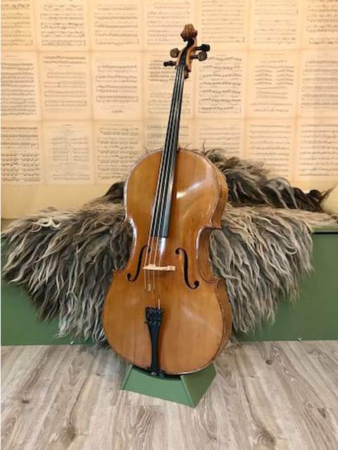 Celloverkoop-oude Duitse cello-rond 1940-Scarlett Arts