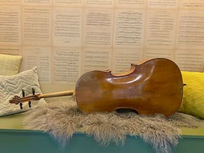 Oude Duitse cello 1903
