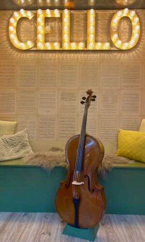 Oude Duitse cello te koop met taxatierapport