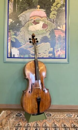 Oude Boheemse cello te koop