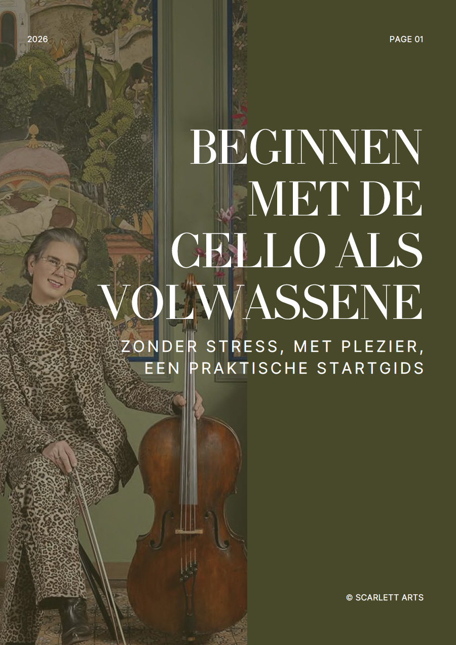 Startgids cello - Scarlett Arts